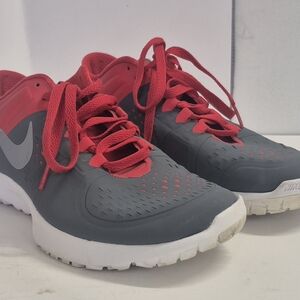 Nike Orange and White Interior Trainer